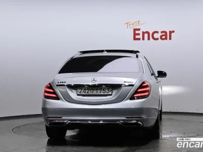 2018 Mercedes-Benz S-Class S560L 4MATIC, фото 4, лот 10170649