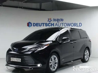 2021 Toyota Sienna 2.5 Hybrid 2WD, фото 1, лот 10201433