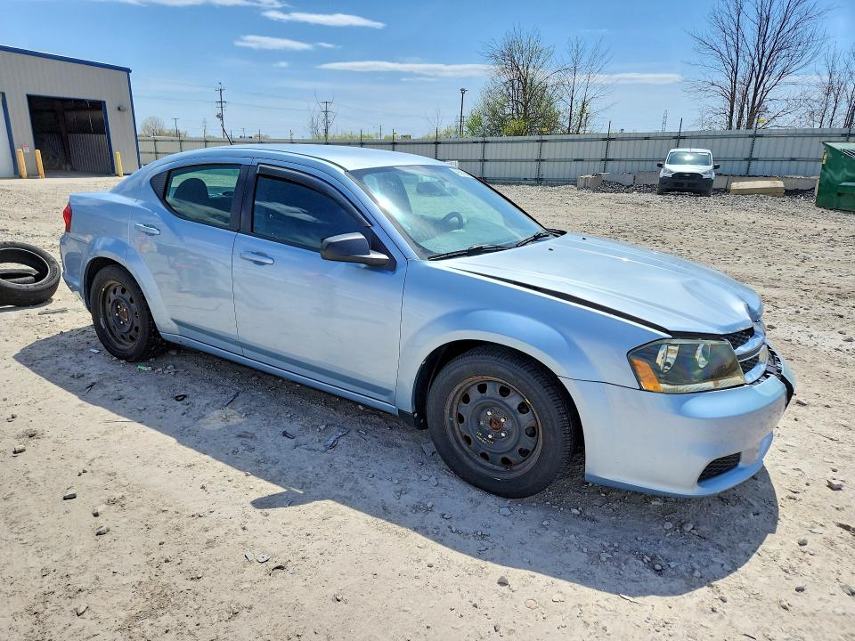 2013 DODGE AVENGER, фото 4, лот 10805492