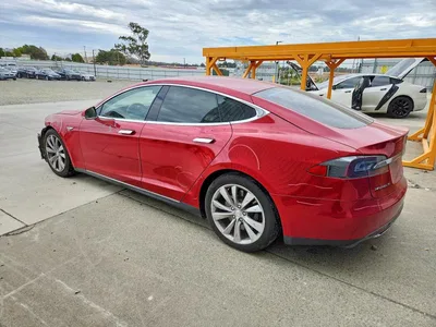 2014 TESLA MODEL S, фото 2, лот 10853694