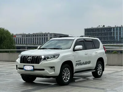 2018 Toyota Prado 3.5L Automatic TX-L NAVI Rear-mounted Spare Tire, фото 1, лот 10393020